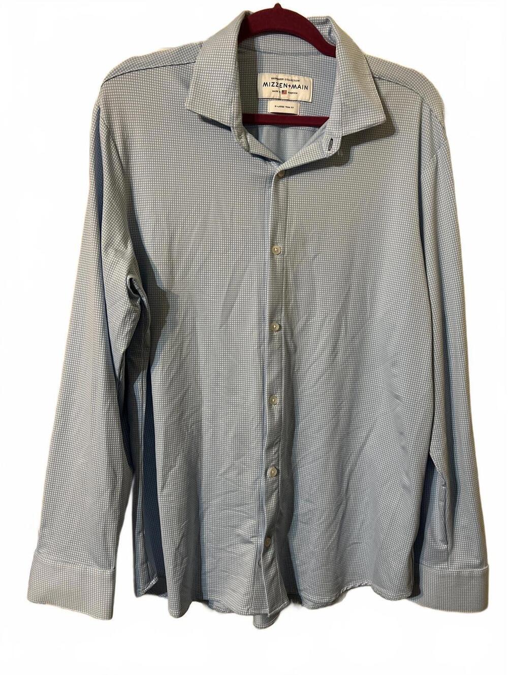 Mizzen+Main Ephinaker Collection Men's Dress Shirt X-Large